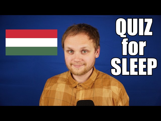 ASMR pub quiz 🍻 | What You Know about Hungary? 🇭🇺 