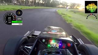 EESC USP Formula SAE - Onboard + Telemetry Overlay