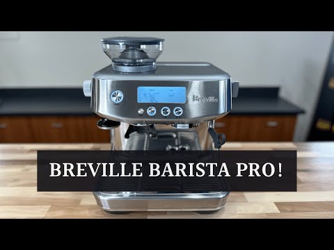 Breville The Barista Pro Espresso Machine - Stainless Steel