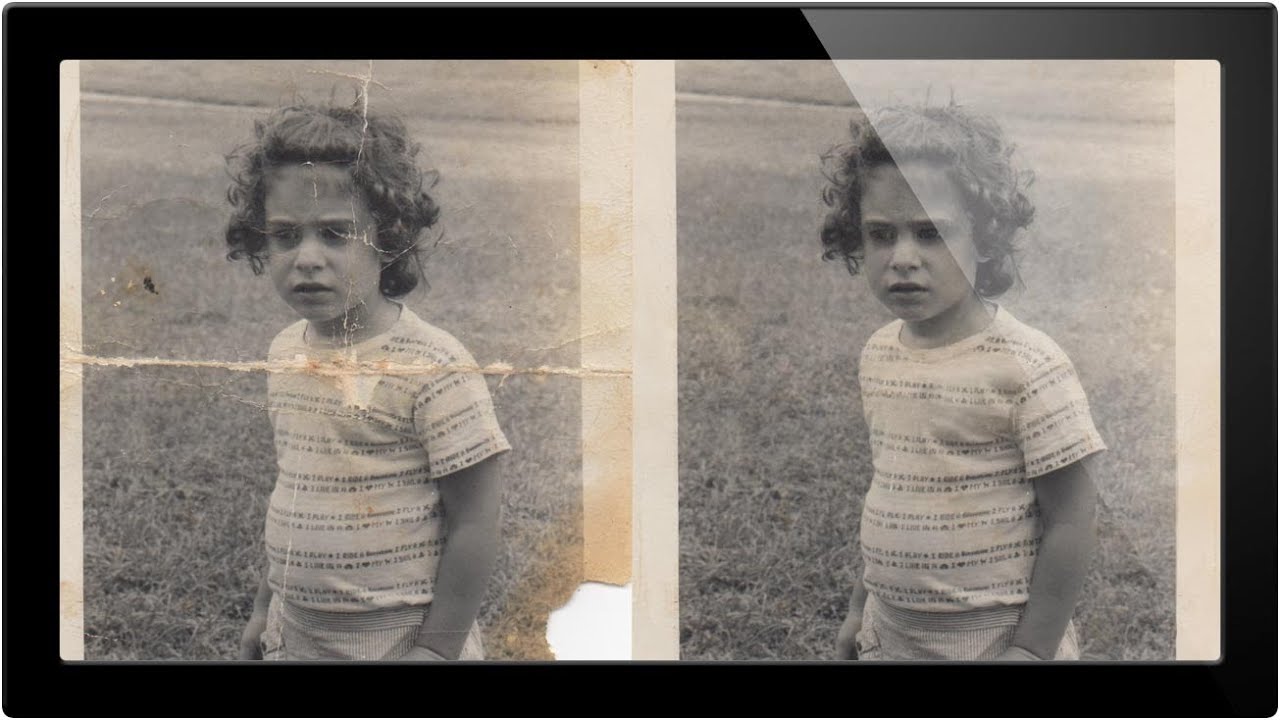 How To Repair An Old Photo In Photoshop Pt 1 - A Phlearn ...