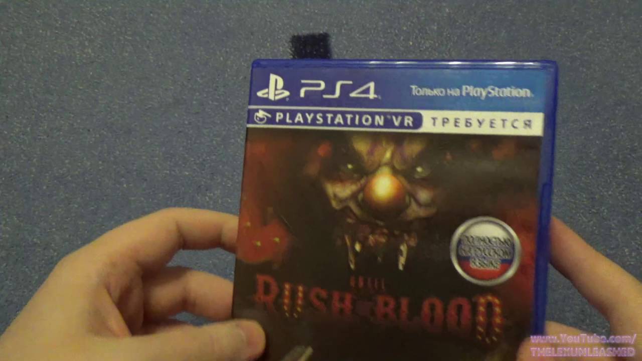 Until Dawn Rush of Blood VR Распаковка PS4 эксклюзива