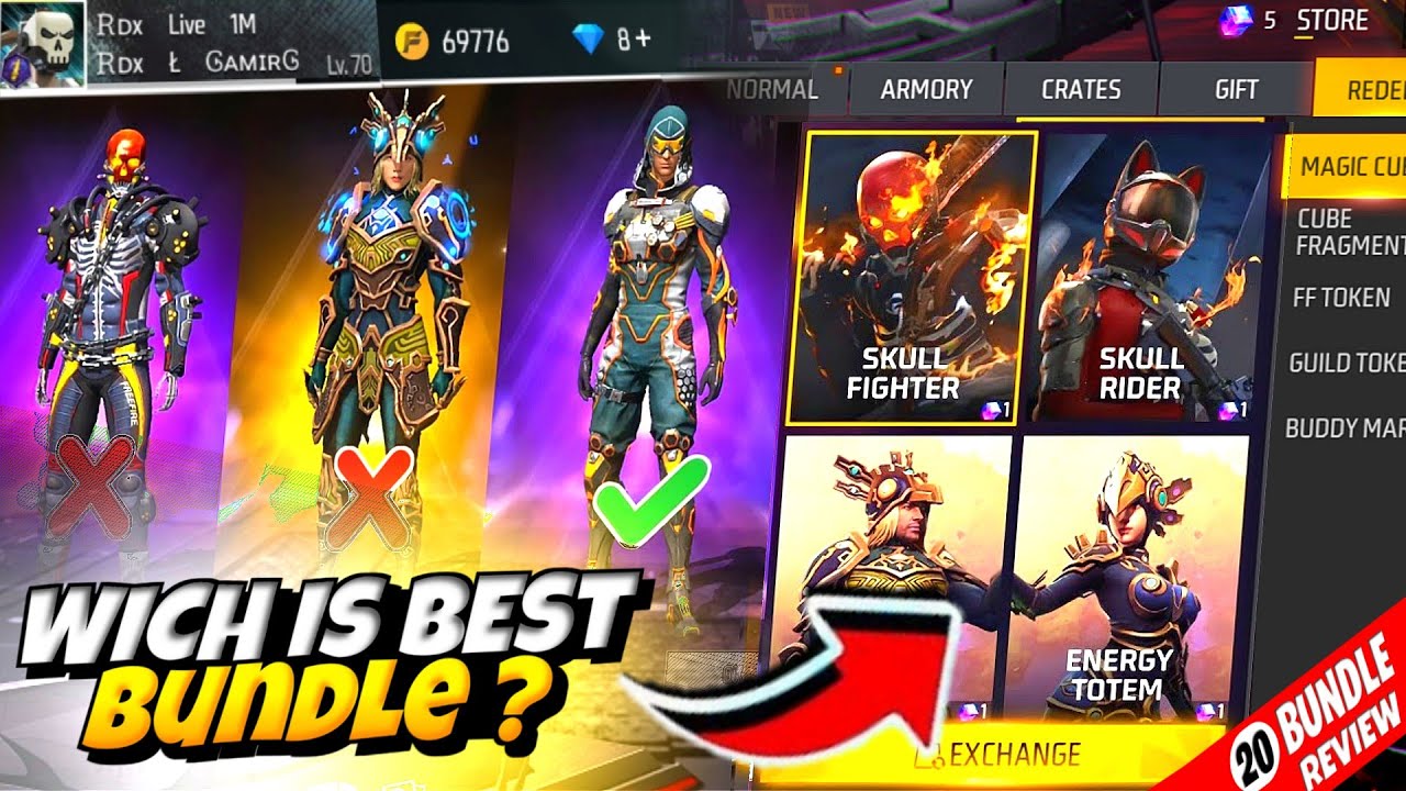 After Ob40 Update Magic Cube New Bundles🔥| Kon Sa Bundle Lena Chahiye ...