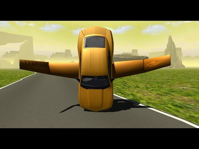 simulador de carro voador 3D, Jogos de condução de carros