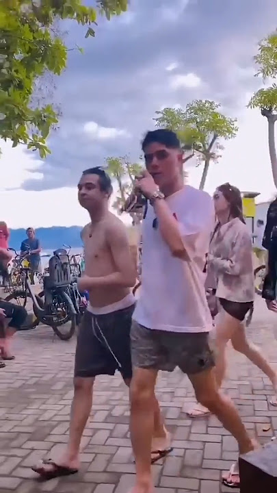 Al Ghazali & Laura moane liburan di Bali #alghazali #lauramoane #shorts #fypシ
