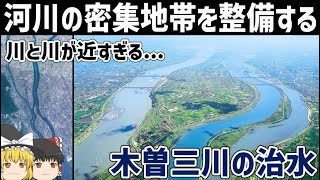 ゆっくり解説 超複雑な河川 木曽三川 の治水 宝暦治水 ヨハニス デ レーケ Youtube