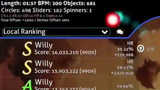 The secret to osu!: just dont care (Red Goose)