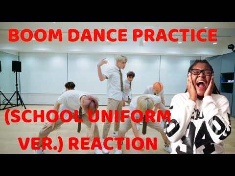 NCT DREAM - BOOM DANCE PRACTICE (SCHOOL UNIFORM VER) REACTION