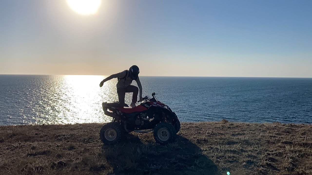 КВАДРИК Honda | ГАЗ ДО УПОРА| КРЫМ 2020|slow forward video 2 - YouTube