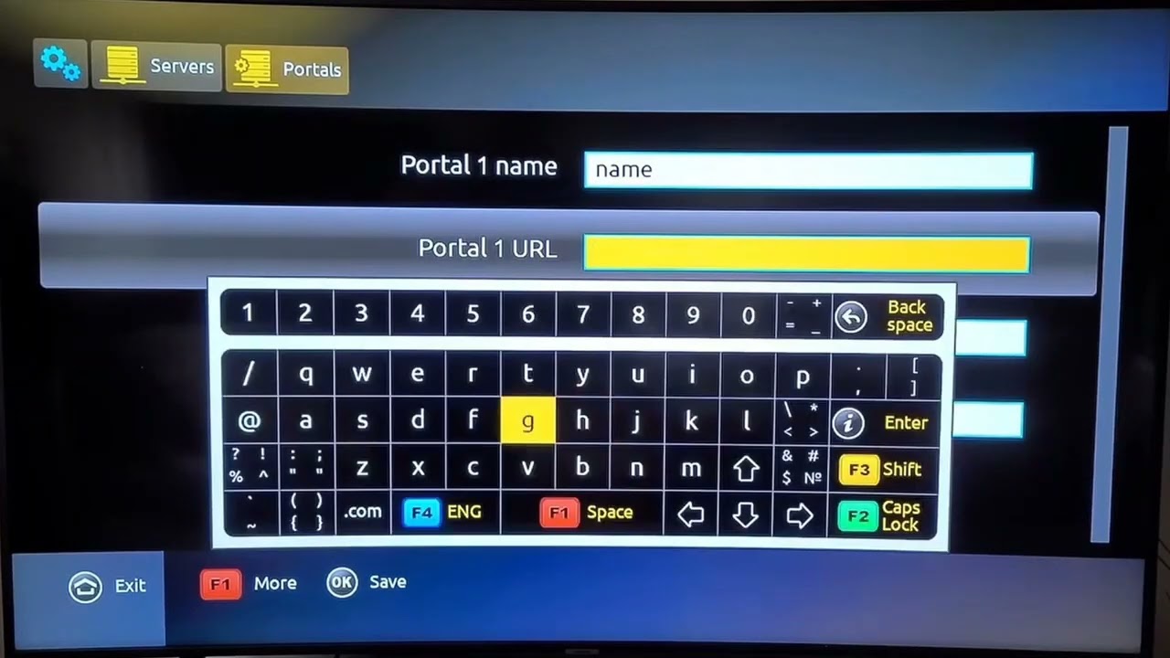 How to add or change portal url on Mag box 524w3 424w3 522w3 324 420w any