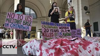 Murder In Okinawa: Anger boils over after murder of woman