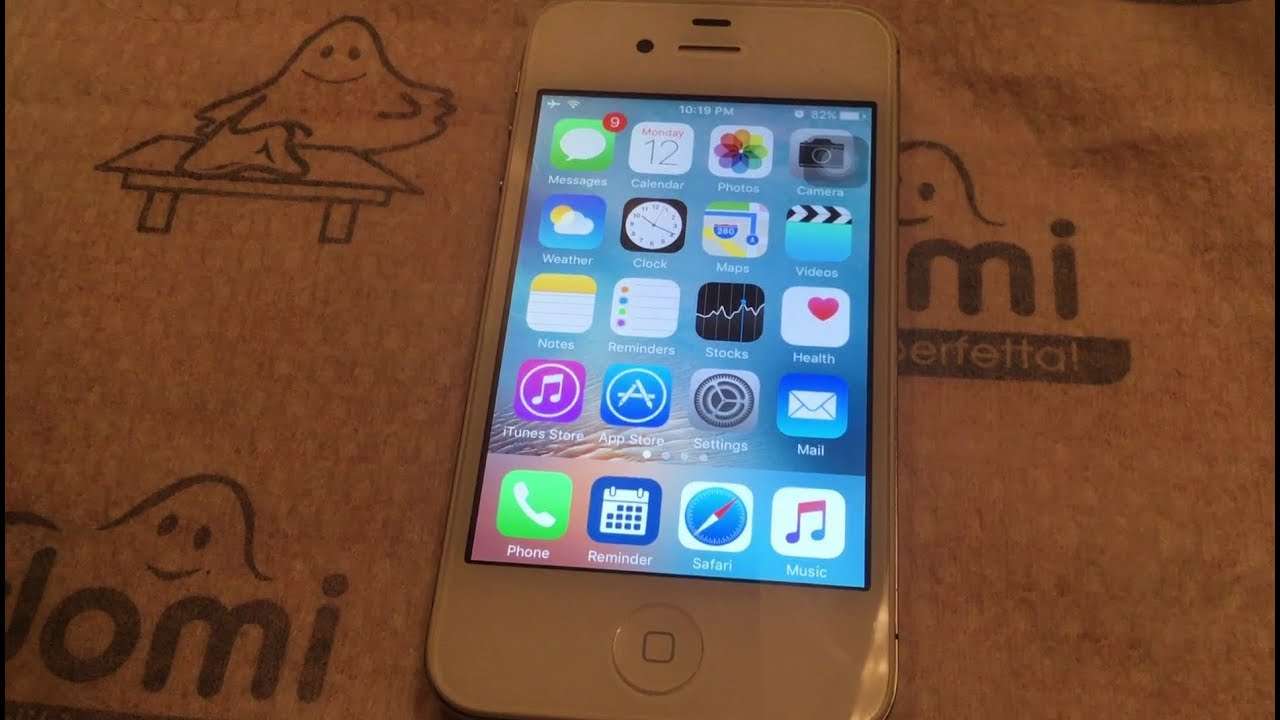 Iphone 4s From Ios 9 3 5 To Ios 9 3 6 Installation And Geekbench Youtube