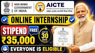🔥 Government New Online Internships 2026 | October Update | Stipend + Free Certificate | Apply Now