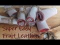 Simple Fruit Leather ~ 2 Ingredients ~ Natural & Delicious