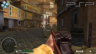 Medal of Honor: Heroes - PSP Gameplay (PPSSPP)