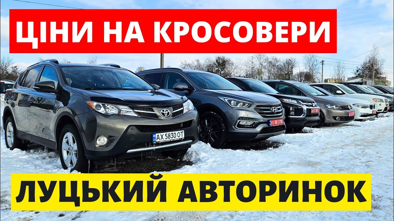 ЦІНИ НА КРОСОВЕРИ В ЛЮТОМУ / ЛУЦЬК #автопідбірлуцьк #колоритмоторс #автопідключ #кросовери