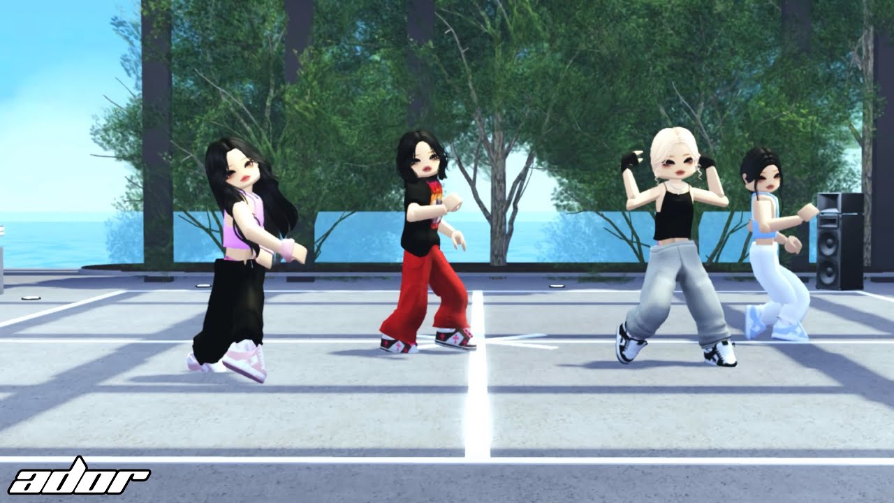 KRY - ‘WINGS’ Dance Practice Clip | ROBLOX KPOP