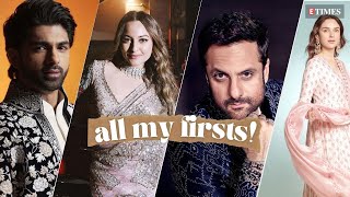 All My FIRSTS with Heeramandi Stars! Sonakshi, Fardeen, Aditi &amp; Taha Spill the Beans!