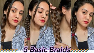 Celebrity 5 BASIC BRAIDS STYLE / kp styles Wealth