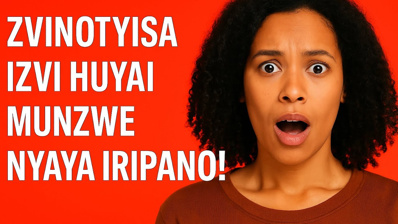 Huyai munzwe nyaya inotyisa iripano