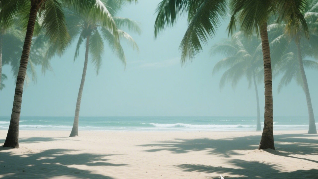 Tropical Beach Harmony Breaths Deeper Than Night For Deep Calm Sleep 🌊