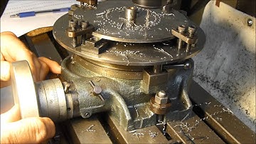 Myford Dividing Head Indexing plate  Part 4