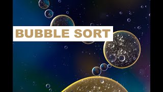 Bubble Sort with Python code