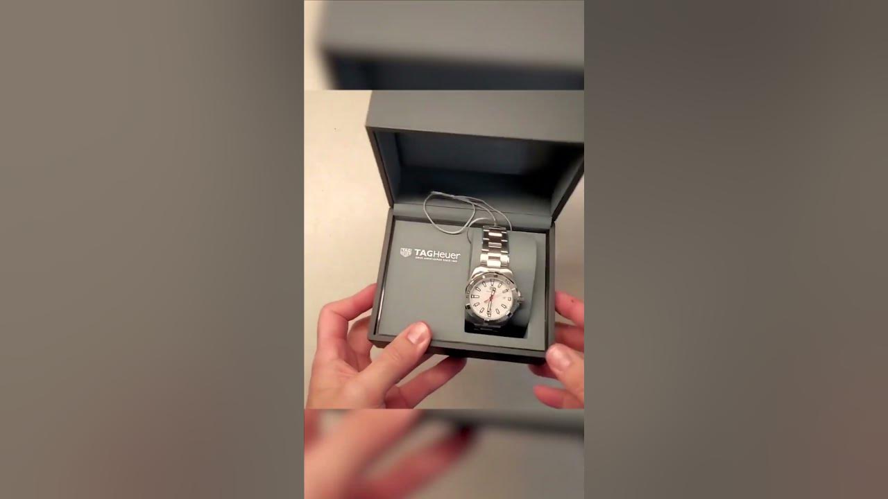 Unboxing A New TAG Heuer! YouTube