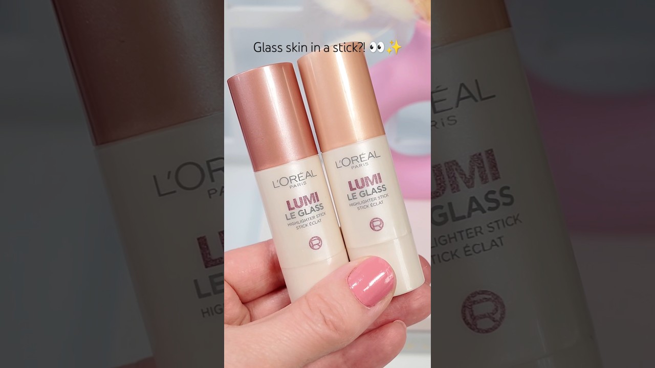 NEW L'Oréal Lumi Le Glass – A Highlighter Stick Like No Other! 💎✨ [AD/PR] 