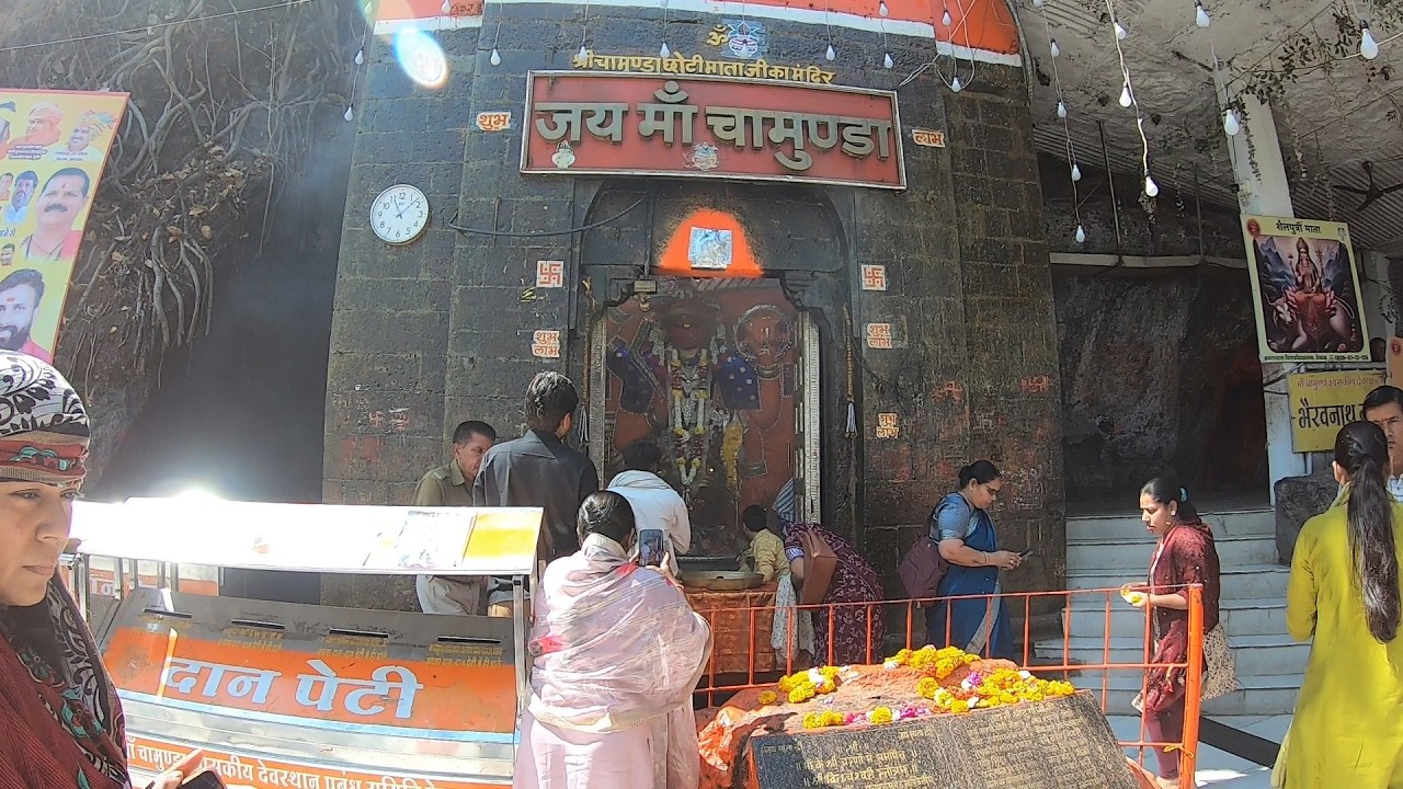 तुलजा भवानी माता एवं चामुंडा माता मंदिर देवास (म. प्र.) रोपवे 