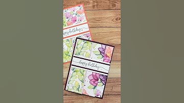 Make a Cute and Easy Accordion Fun Fold Card!