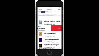 PocketBible for iOS: Library Manager