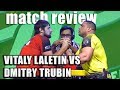 TOP 8 | VITALY LALETIN VS DMITRY TRUBIN | MATCH REVIEW