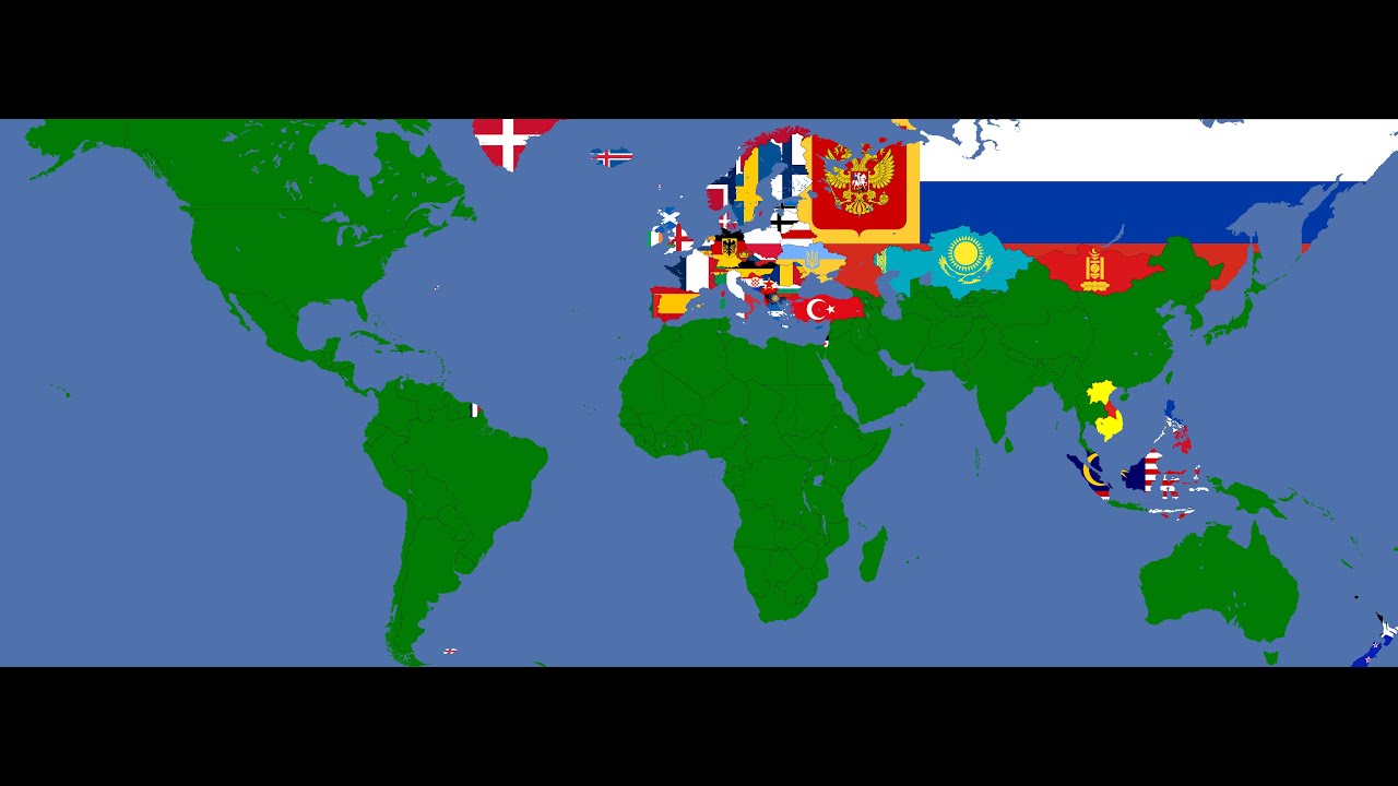 banded flags (flag band au) - YouTube