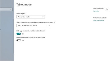 How To Fix Windows 10 Stuck In Tablet Mode - Simple Solution