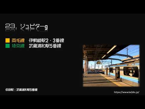 武蔵浦和駅5番線旧発車メロディー「ジュピターG」