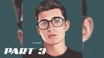 Membuat Vector Portrait TOM HOLLAND (3) | INFINITE DESIGN (Android)