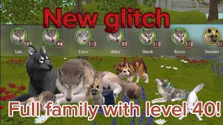 Wildcraft New Family Glitch // Only need level 40!!