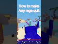 How to make someone rage quit  in roblox bedwars #notdragonaa #shorts #roblox #robloxedit