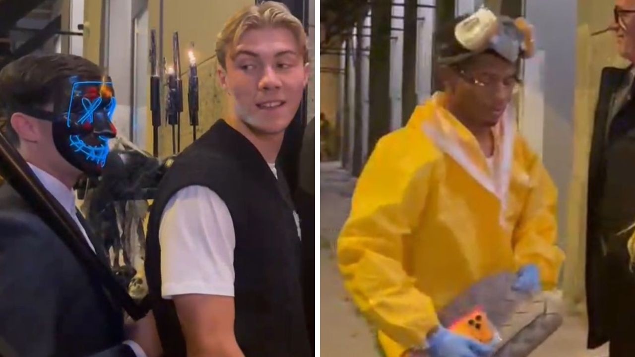 SSC Napoli 🎃 Festa di HALLOWEEN 2025 con tutti i giocatori in costume 🧛🧟