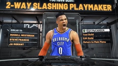 2 WAY-SLASHING PLAYMAKER THAT CAN DO IT ALL! 50+ badges withpro contact dunks and pro dribble moves!