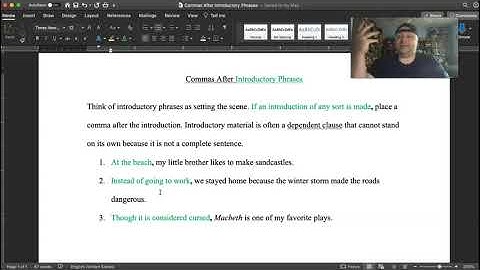 Commas after Introductory Phrases
