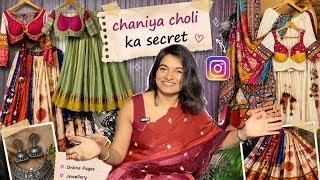 ⁉️DON’T Buy Chaniya Choli Before Watching This 👀! Hidden Insta pages | #navratrispecial #nikkist