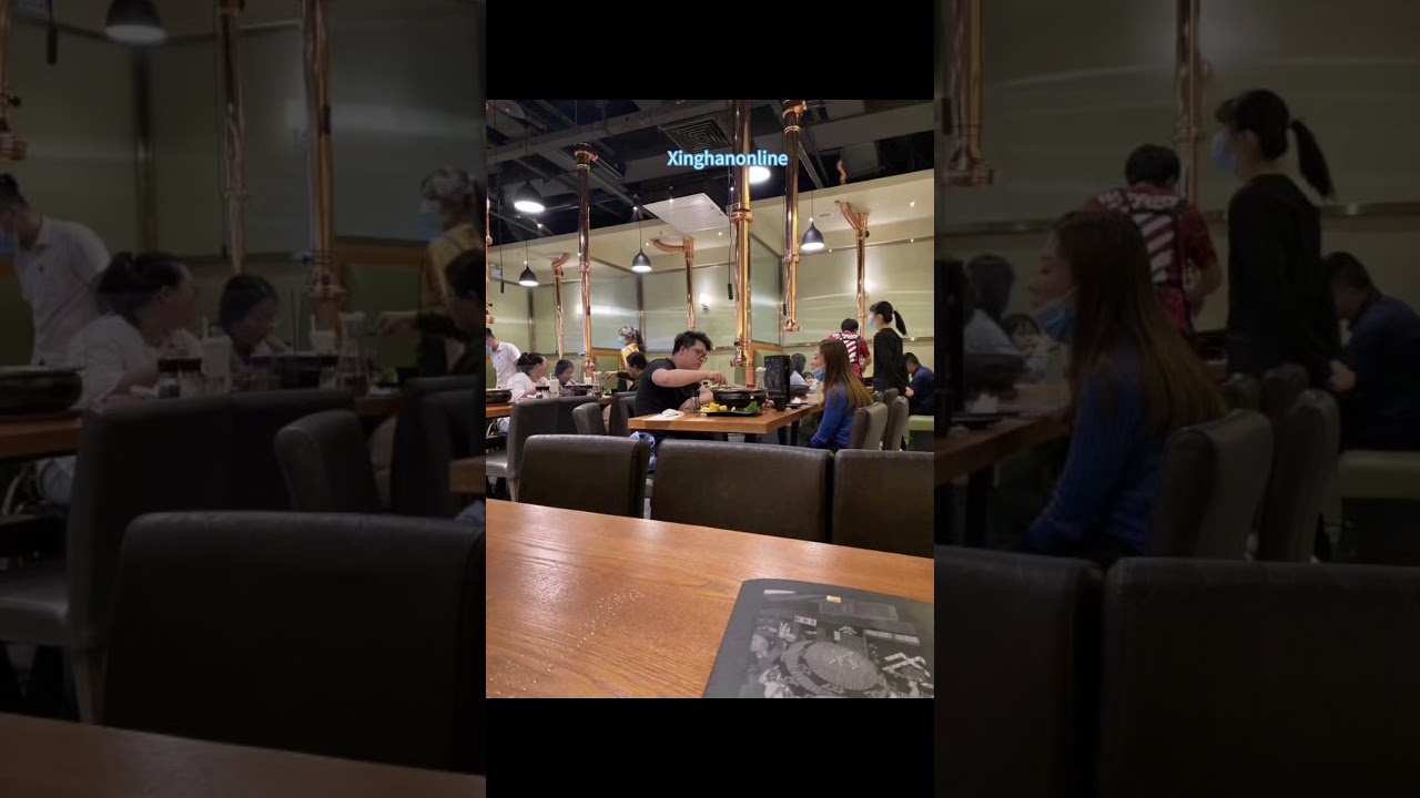 Korean Charcoal Grill Tables with Smoke Exhaust Pipes | All-in-One Korean BBQ Restaurant Setup 