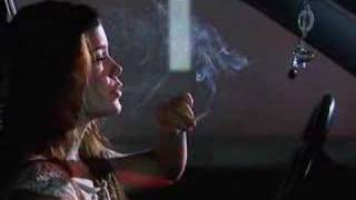 Marguerite Moreau smoking