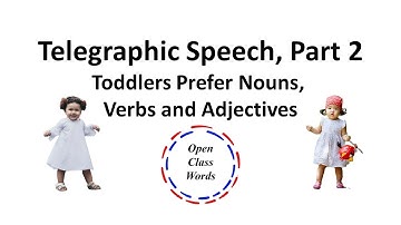 Telegraphic Speech -- Part 2 (2023)