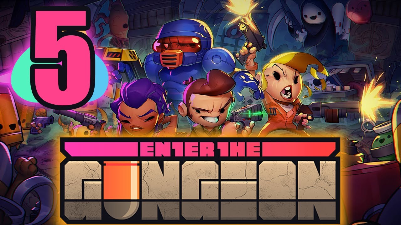 GOLD JUNK! Enter the Gungeon Ep 5 Roguelite, Bullet Hell, Dungeon Crawler, Shoot n' Loot!