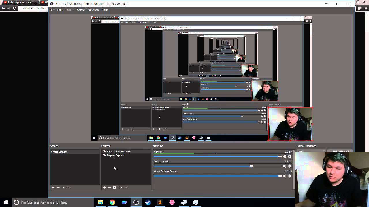 How to record using obs youtube