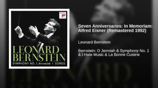 Download Lagu Seven Anniversaries: In Memoriam: Alfred Eisner (Remastered 1992)
