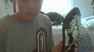 how to to string a lacrosse head: evolyte X