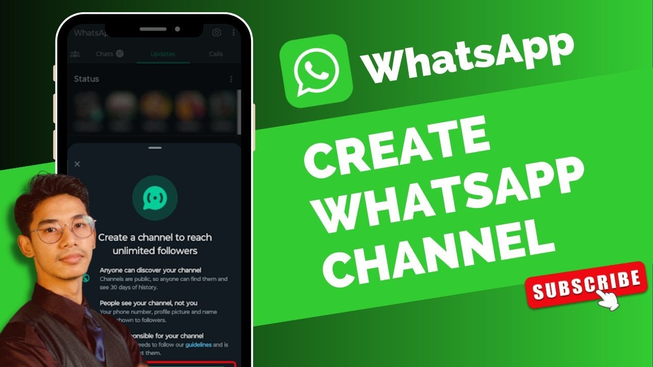 How to Create WhatsApp Channel ! - YouTube